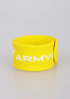 Слэп браслет «Army Games» силиконовый - желтый