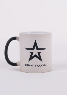 Кружка-хамелеон керамическая «Звезда» 330 мл: купить в интернет-магазине «Армия России