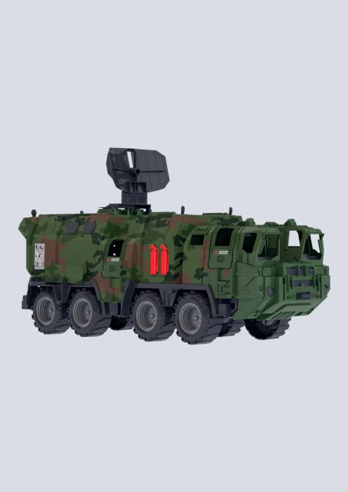 Купить игрушка военный тягач с кунгом «щит» серия военная техника армии россии в индивидуальной коробке в интернет-магазине ArmRus по выгодной цене. - изображение 3