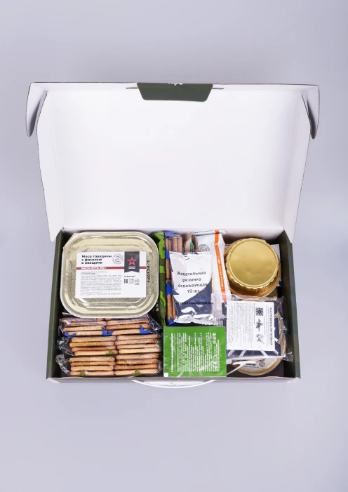 Купить индивидуальный набор рациона питания «суточный» (сухпаек) в интернет-магазине ArmRus по выгодной цене. - изображение 3