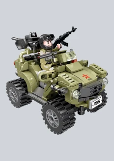 Игрушка-конструктор военный квадроцикл «Армия России» 322 детали: купить в интернет-магазине «Армия России