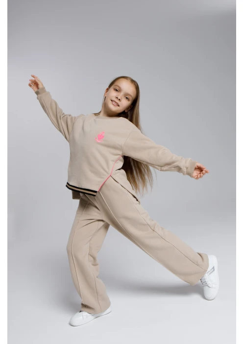 Купить брюки для девочки «армия россии» латте в интернет-магазине ArmRus по выгодной цене. - изображение 12