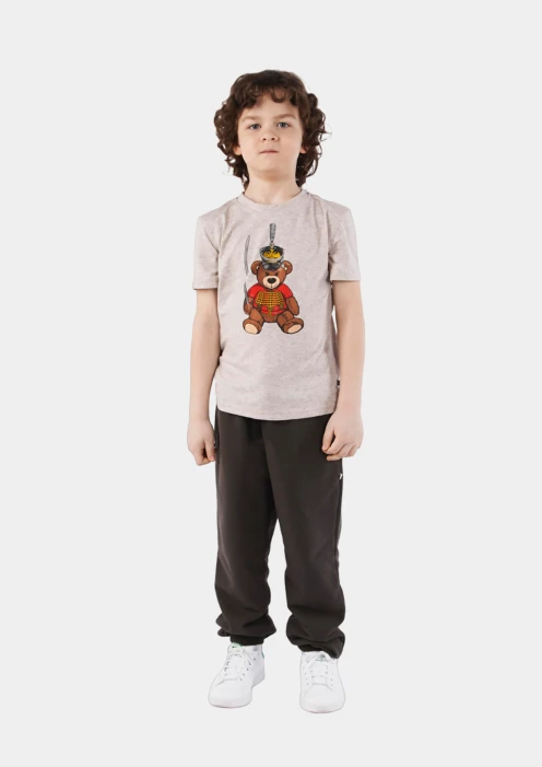 Купить футболка детская «вежливые мишки» светло-бежевая в интернет-магазине ArmRus по выгодной цене. - изображение 3