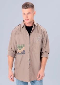 Рубашка мужская «Армия России»: купить в интернет-магазине «Армия России
