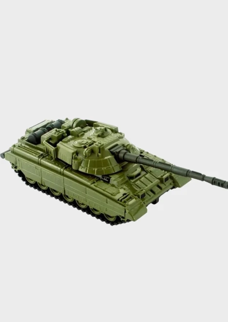 Купить игрушка «танк» с поворотной башней хаки 10х21 см в интернет-магазине ArmRus по выгодной цене. - изображение 1