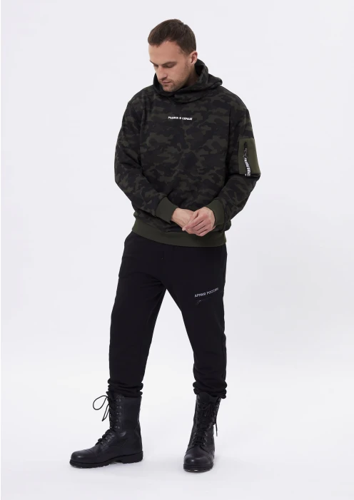 Купить толстовка (худи) трикотажная «родина в сердце» хаки камуфляж в интернет-магазине ArmRus по выгодной цене. - изображение 4