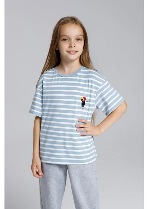 Купить футболка детская «медведь-смотритель маяка»  в интернет-магазине ArmRus по выгодной цене. - изображение 1