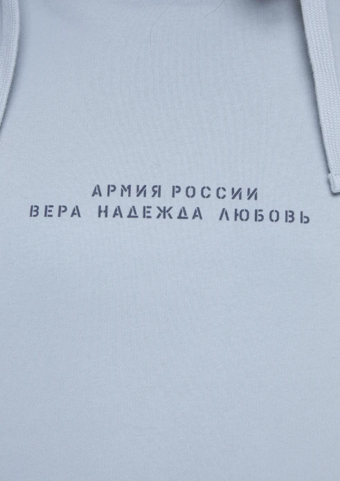 Купить толстовка (худи) женская «вера, надежда, любовь» пепельная в Москве с доставкой по РФ - изображение 9