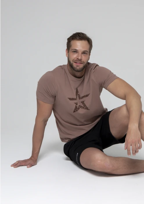 Купить футболка мужская «звезда» бежевая в интернет-магазине ArmRus по выгодной цене. - изображение 10