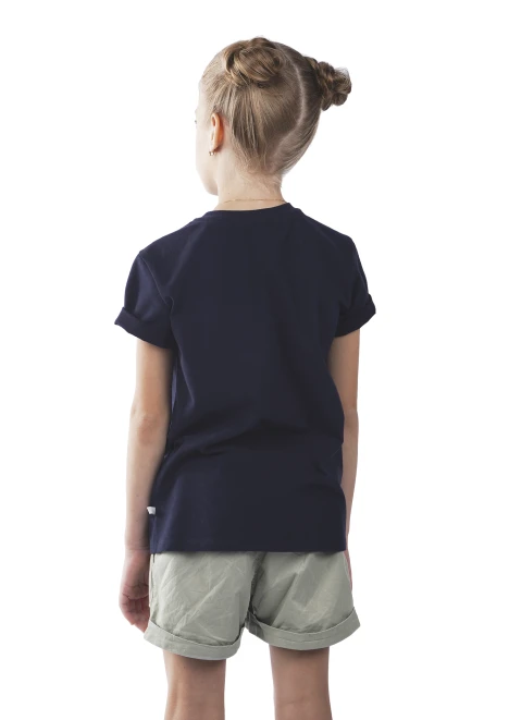 Купить футболка детская «гордость страны» темно-синяя в интернет-магазине ArmRus по выгодной цене. - изображение 2