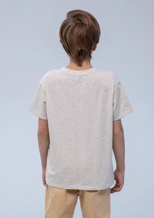 Купить футболка детская «звезда песчаная» песочный меланж в интернет-магазине ArmRus по выгодной цене. - изображение 3