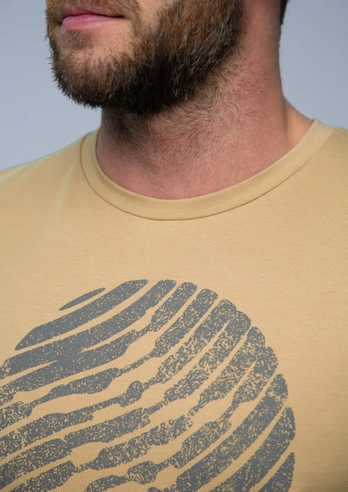 Купить футболка мужская «звезда песчаная» песок в интернет-магазине ArmRus по выгодной цене. - изображение 5