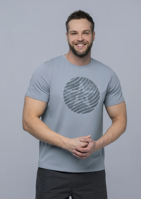 Купить  футболка мужская «звезда песчаная» винтажный синий в интернет-магазине ArmRus по выгодной цене. - изображение 1