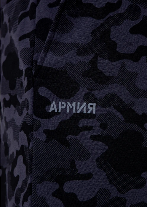 Купить брюки-джоггеры мужские «армия» черный камуфляж в интернет-магазине ArmRus по выгодной цене. - изображение 6