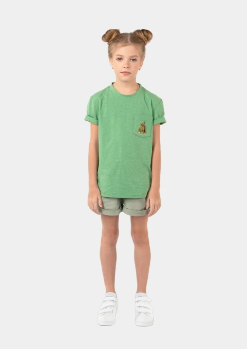 Купить футболка детская «вежливые мишки» зеленая в интернет-магазине ArmRus по выгодной цене. - изображение 7