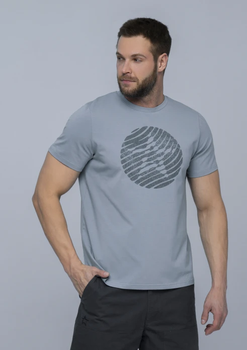 Купить  футболка мужская «звезда песчаная» винтажный синий в интернет-магазине ArmRus по выгодной цене. - изображение 3
