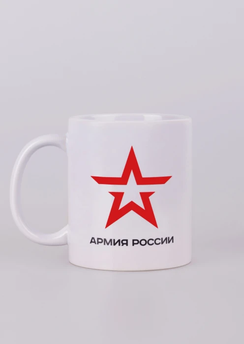 Купить кружка керамическая «звезда» белая по выгодной цене. - изображение 1