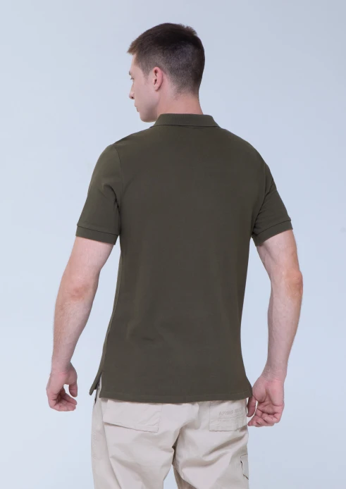 Купить футболка-поло мужская «вежливые люди» хаки в интернет-магазине ArmRus по выгодной цене. - изображение 2