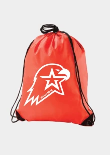 Рюкзак-мешок «ЮнАрмия» красный: купить в интернет-магазине «Армия России