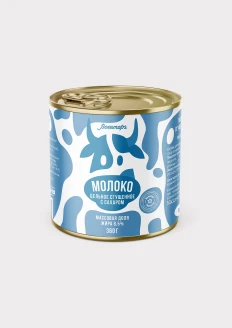 Молоко цельное сгущенное с сахаром 8.5%, ж/б, 360 г: купить в интернет-магазине «Армия России