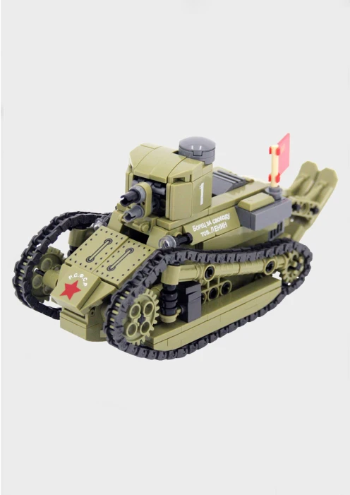 Купить конструктор «танк борец за свободу товарищ ленин» 418 деталей в интернет-магазине ArmRus по выгодной цене. - изображение 1