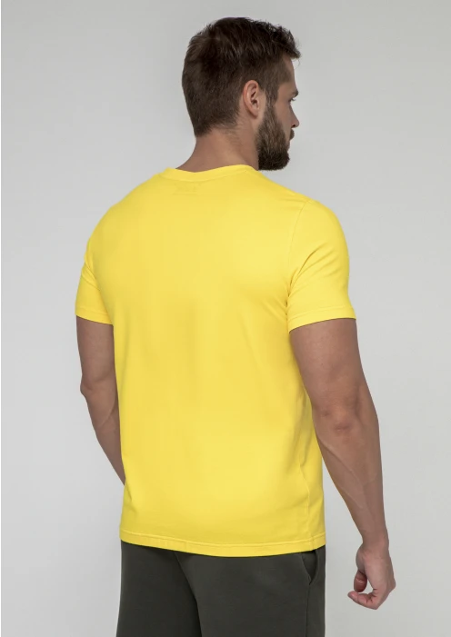 Купить футболка мужская «звезда» желтая в интернет-магазине ArmRus по выгодной цене. - изображение 2