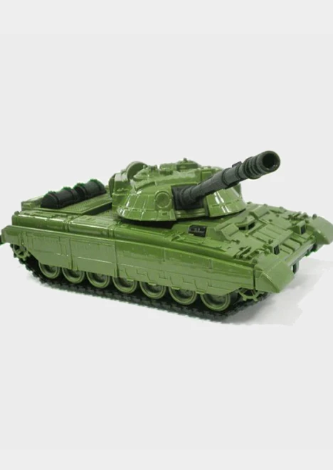 Купить игрушка «танк» с поворотной башней хаки 10х21 см в интернет-магазине ArmRus по выгодной цене. - изображение 2