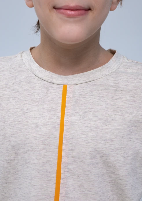Купить футболка детская «звезда песчаная» песочный меланж в интернет-магазине ArmRus по выгодной цене. - изображение 8