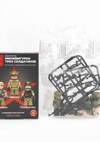 Купить конструктор «минифигурки трех солдатиков» в интернет-магазине ArmRus по выгодной цене. - изображение 7