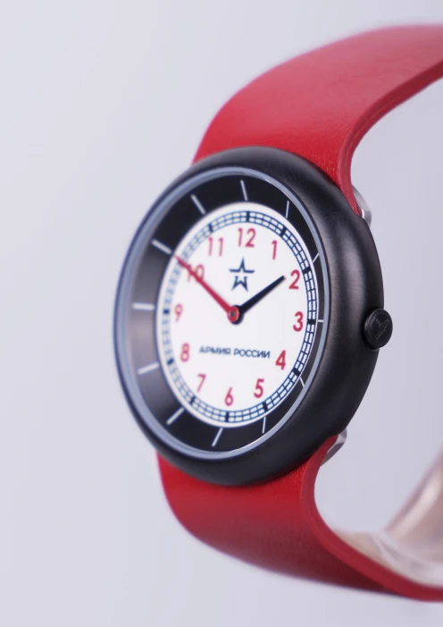 Купить часы наручные женские «армия россии» кварцевые красные в интернет-магазине ArmRus по выгодной цене. - изображение 3