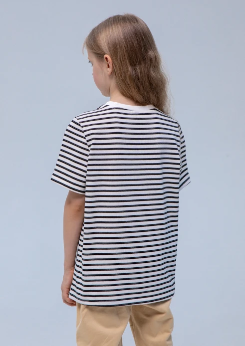 Купить футболка детская «якорь» полосатая в интернет-магазине ArmRus по выгодной цене. - изображение 2