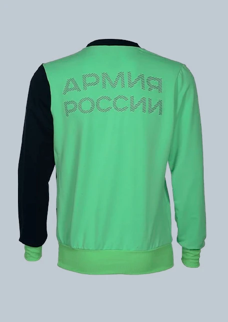 Купить свитшот «армия россии. стиль жизни» салатовый в интернет-магазине ArmRus по выгодной цене. - изображение 2