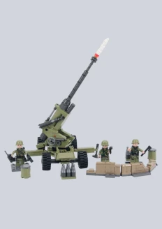 Игрушка-конструктор зенитное орудие «Армия России» 350 деталей: купить в интернет-магазине «Армия России