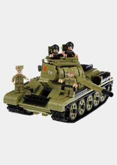 Конструктор «Танк Т-34» 969 деталей: купить в интернет-магазине «Армия России
