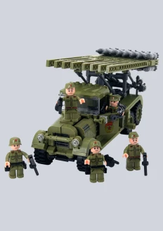 Игрушка-конструктор «СЗО БМ-13 Катюша» 614 деталей: купить в интернет-магазине «Армия России