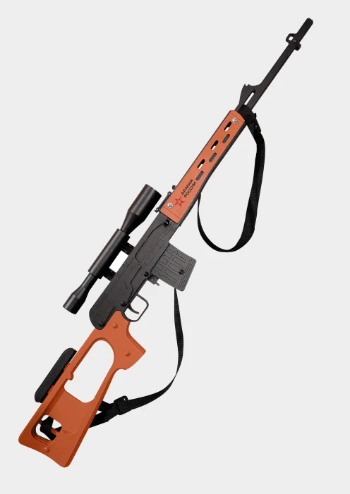 Купить резинкострел из дерева «армия россии» свд (снайперская винтовка) в интернет-магазине ArmRus по выгодной цене. - изображение 1
