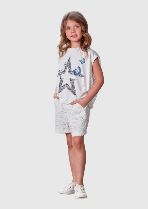 Купить футболка для девочки «сохраним мир» в интернет-магазине ArmRus по выгодной цене. - изображение 1