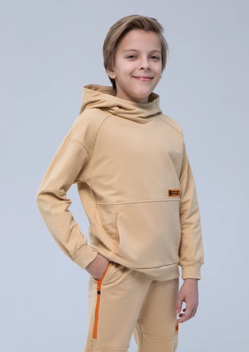Купить костюм спортивный детский «вс рф» песочный в интернет-магазине ArmRus по выгодной цене. - изображение 5