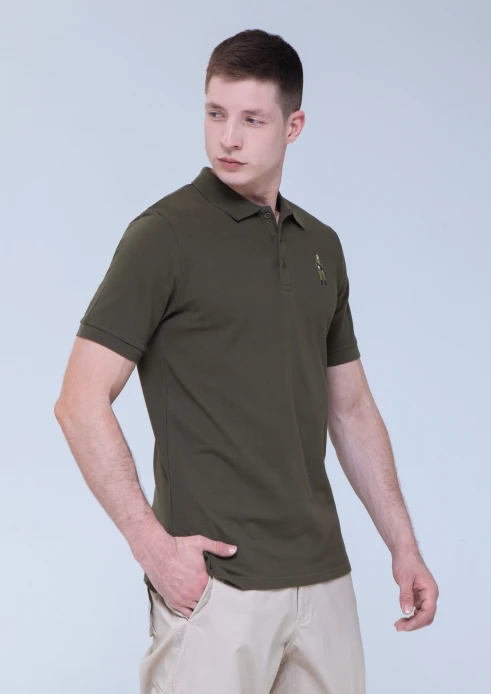 Купить футболка-поло мужская «вежливые люди» хаки в интернет-магазине ArmRus по выгодной цене. - изображение 3