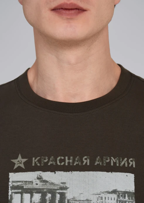 Купить футболка мужская «правда за нами» хаки в интернет-магазине ArmRus по выгодной цене. - изображение 7