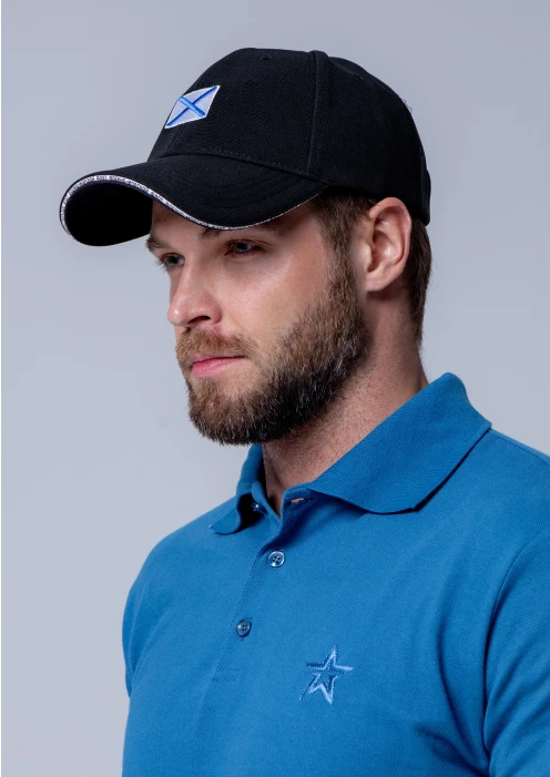 Купить футболка-поло пике мужская «звезда» синяя в интернет-магазине ArmRus по выгодной цене. - изображение 9