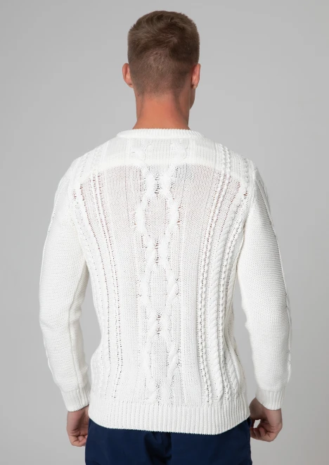 Купить свитер мужской «армия россии» белый в интернет-магазине ArmRus по выгодной цене. - изображение 2