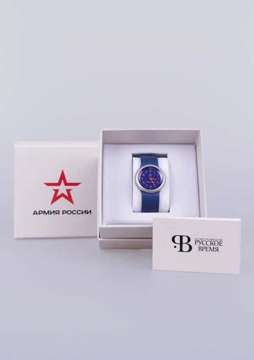 Купить часы наручные женские «армия россии» кварцевые синие в интернет-магазине ArmRus по выгодной цене. - изображение 2