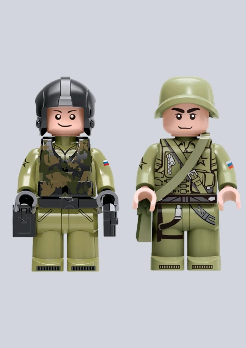 Купить игрушка-конструктор минифигурка «солдатик» в интернет-магазине ArmRus по выгодной цене. - изображение 2