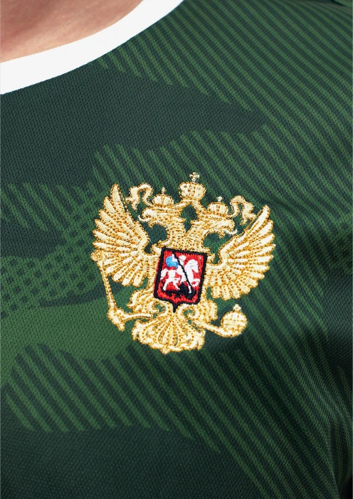 Купить футболка спортивная «первый» зеленый камуфляж по выгодной цене. - изображение 5