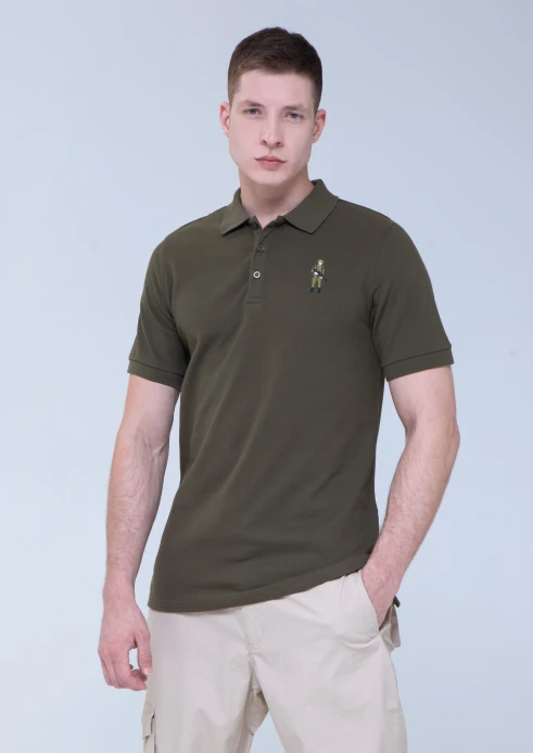 Купить футболка-поло мужская «вежливые люди» хаки в интернет-магазине ArmRus по выгодной цене. - изображение 8