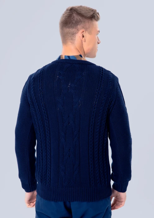 Купить свитер мужской «армия россии» синий в интернет-магазине ArmRus по выгодной цене. - изображение 2