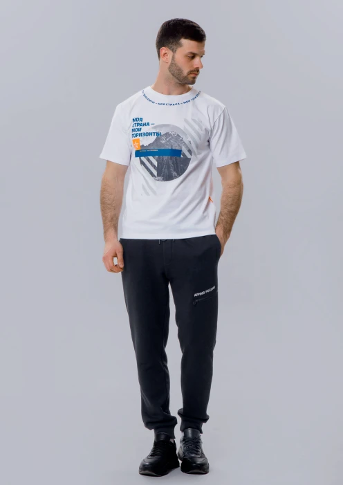 Купить футболка мужская «моя страна - мои горизонты» в интернет-магазине ArmRus по выгодной цене. - изображение 5