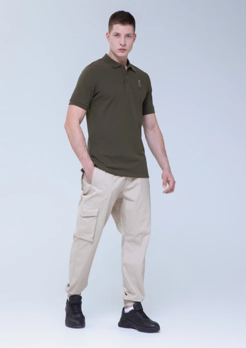 Купить футболка-поло мужская «вежливые люди» хаки в интернет-магазине ArmRus по выгодной цене. - изображение 9