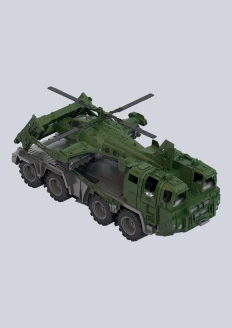 Игрушка военный тягач с вертолетом «Щит» серия Военная техника Армии России: купить в интернет-магазине «Армия России